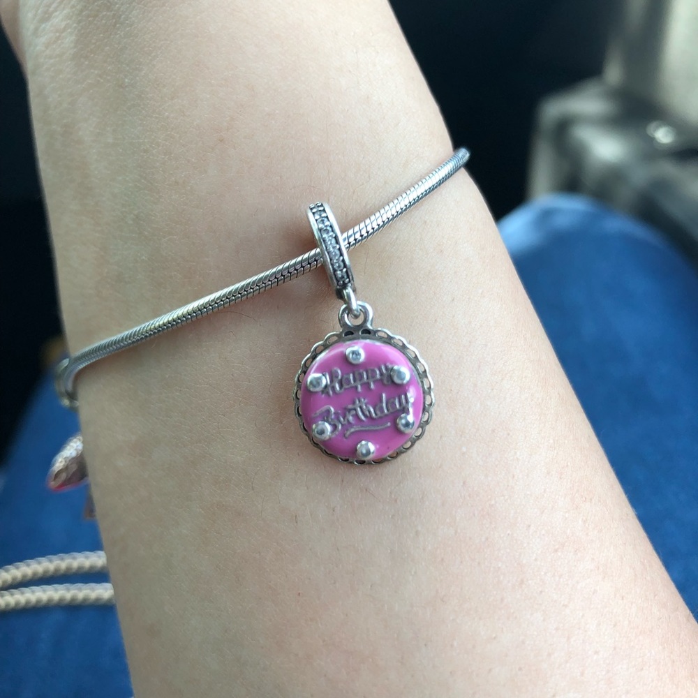 Pandora Birthday Cake charm